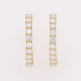 K18 ピアリング E4263 0.40ct