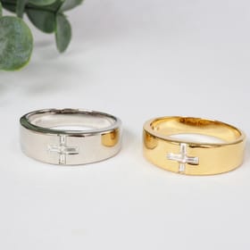 0.16ct　バゲットダイヤクロスリング