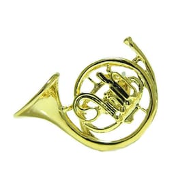 K18「ホルン」デザインラペルピン