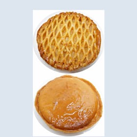 アップルパイ（直径１６㎝）とベイクドチーズケーキ（直径１６㎝）の詰合せ