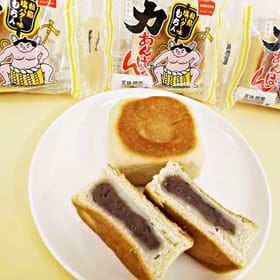 もち入り力あんぱん　粒餡塩バター味　１２個入