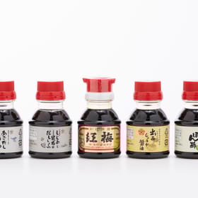 【お試し】出雲 老舗醤油屋のしょうゆ5本セット（再仕込みしょうゆ、しょうが、しじみと昆布、あごだし、ぽん酢）