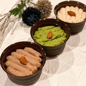 水羊羹（カカオクリーム、きなこクリーム、抹茶クリーム） 5個セット