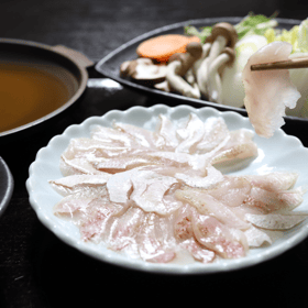 海鮮しゃぶしゃぶ　おまかせ旬魚3種盛り