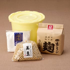 はじめての味噌づくりセット（樽付き）