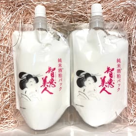 智恵美人純米酒粕パック2個セット