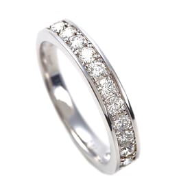 プラチナ ダイヤ 0.5CＴ 一文字リング