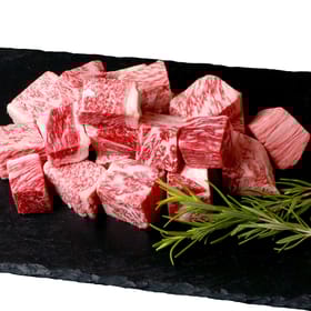 【佐賀牛】 赤身 角切り コロコロステーキ 500g