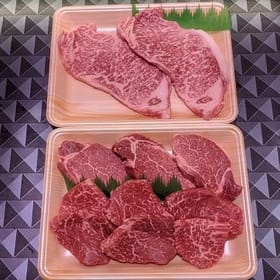 瑞穂農場で育てた常陸牛ステーキ食べ比べセット1800g冷凍