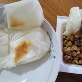 杵つき餅　有機ＪＡＳ認証米（転換期間中）4パックセット（白餅1・草餅1・豆餅１・玄米餅1）