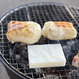 杵つき餅　有機ＪＡＳ認証米（転換期間中）4パックセット（白餅1・草餅1・豆餅１・玄米餅1）