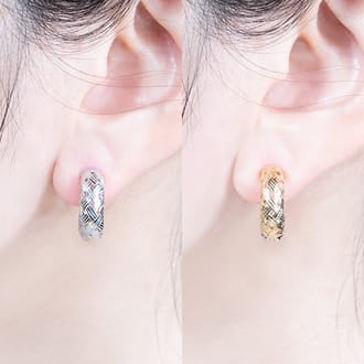 K18/K18WG ピアリング E4726