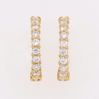 K18 ピアリング E4261 0.20ct