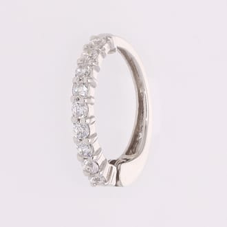 Pt900 ピアリング E4261 0.20ct