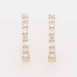 K18 ピアリング E4262 0.30ct