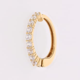K18 ピアリング E4262 0.30ct