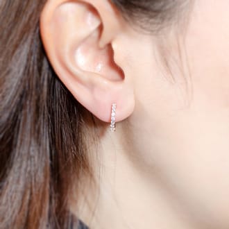K18 ピアリング E4262 0.30ct