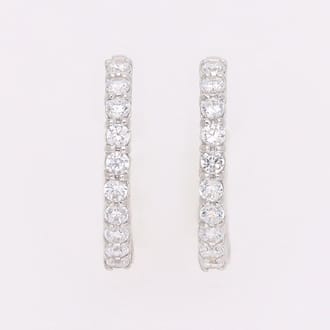 Pt900 ピアリング E4263 0.40ct