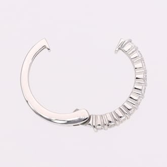 Pt900 ピアリング E5011 0.50ct
