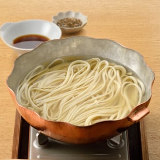 野菜出汁の合鴨鍋