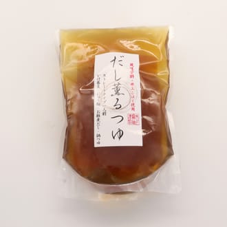 出汁つゆで食べるクエしゃぶしゃぶ
