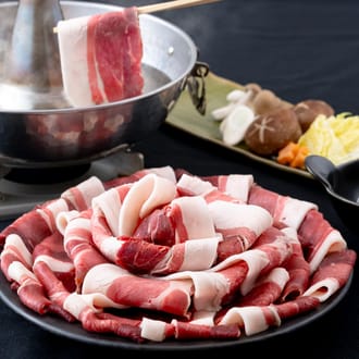平戸いのししモモ肉 優2mmスライス 200g 焼肉・すき焼き・ しゃぶしゃぶ・牡丹鍋用 猪肉