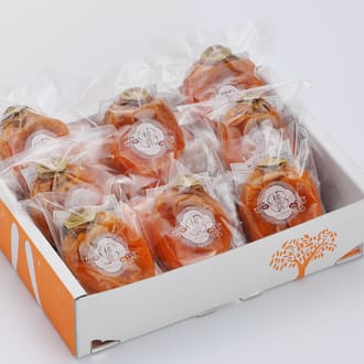 柿農家「柿壺」西条柿の干し柿8玉入（送料込）