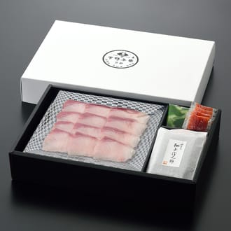 料亭のぶりしゃぶ鍋