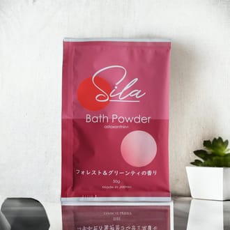 Sila バスパウダー 50g　【佐賀産アスタキサンチン配合】