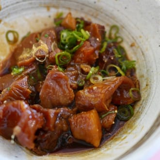 【九州・福岡・肉の筑前屋・牛すじ専門店】国産牛すじやわらかしょうゆ味（2p入）