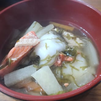 杵つき餅　5パックセット（白餅2・草餅1・豆餅１・玄米餅1）