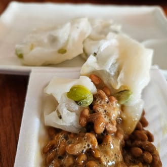 杵つき餅　5パックセット（白餅2・草餅1・豆餅１・玄米餅1）