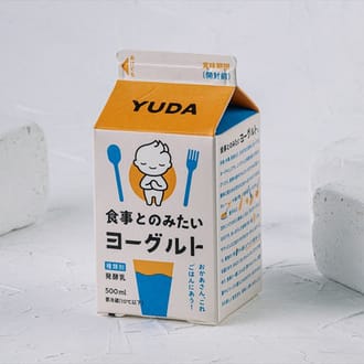 「湯田牛乳」自慢のヨーグルトセット