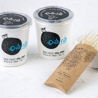 ga・ra ギリシャヨーグルト ＆ 純生はちみつスティックセット