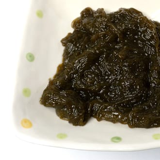食べ方色々♪  塩漬け 天然石垣島もずく　たっぷり450g×5パック（もずくのタレ1本付) TS-2