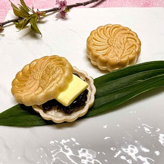 バターもなか（粒あん）12個セット