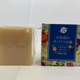 石垣島の手作り石鹸　3種セット（月桃、パッションフルーツ、紅芋）