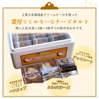 峠のチーズタルト　3種アソート12個入りセット
