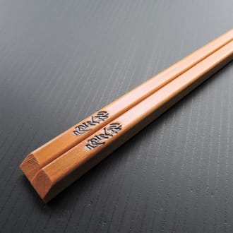 屋久杉　高級箸（一膳）２３ｃｍ