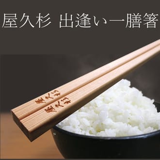 屋久杉　出逢い箸（一膳）２３ｃｍ
