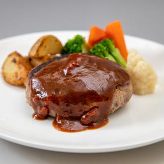 京のハンバーグ　京都肉・京丹波高原豚使用