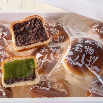 花巻温泉あんぱん(3個)と季節のプレミアムあんぱん(3個) セット