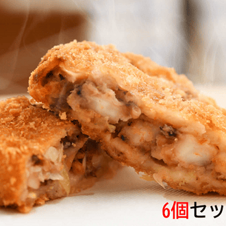 房総名物「手作りいかメンチ」6個セット