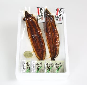 温泉うなぎ蒲焼 2尾 （140gサイズ）国産完全無投薬養殖