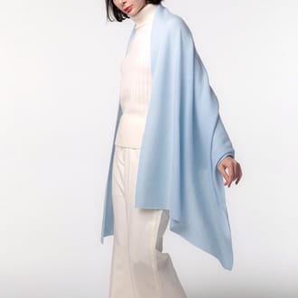 【UTO 岩手県北上市】天使のストール ラージサイズ（200cm×78cm）/カラー25色/カシミヤ100%