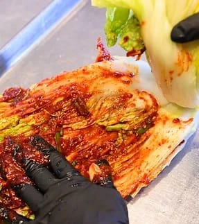 食神苑特製手作り白菜キムチ 1kg(500g×2)