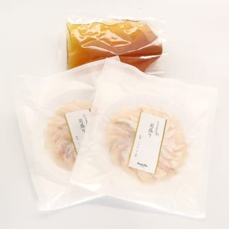 海鮮しゃぶしゃぶ　おまかせ旬魚2種盛り