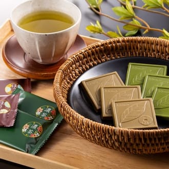 宇治のチョコレート【抹茶・ほうじ茶】40枚入り