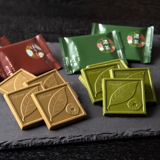 宇治のチョコレート【抹茶・ほうじ茶】40枚入り