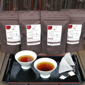 ほうじ茶ティーバッグ４袋（2.5ｇ10包入×4袋）
